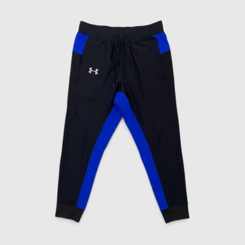 Under Armour Colour Block Γυναικεία Φόρμα Μαύρη Μπλε / Pre Owned
